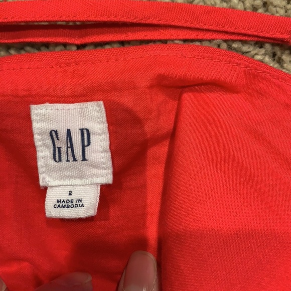 Red gap sun dress size 2 - Picture 5 of 5